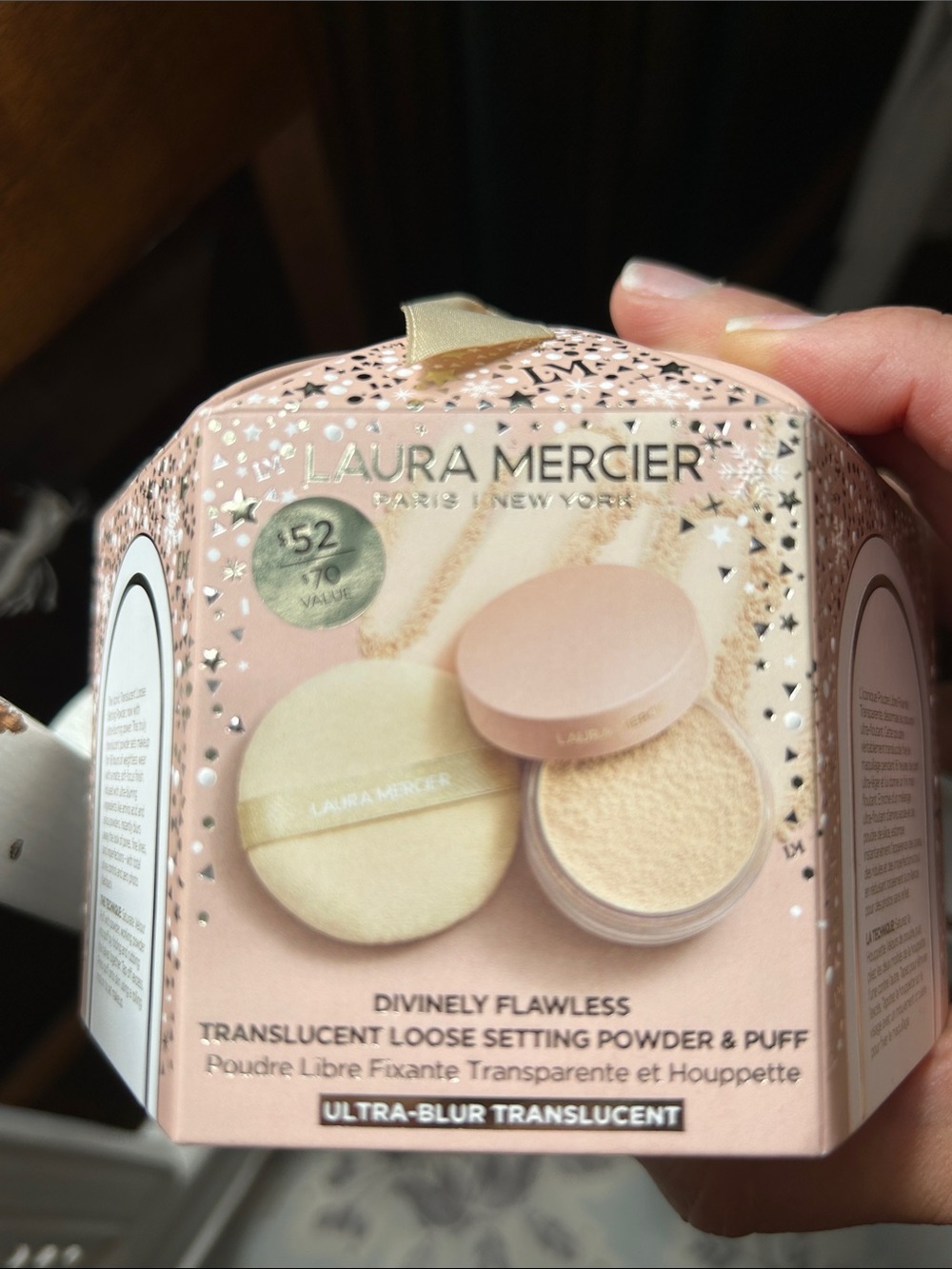 NWT Laura Mercier Divinely Flawless Translucent Loose Setting Powder & Puff Set - Picture 5 of 5